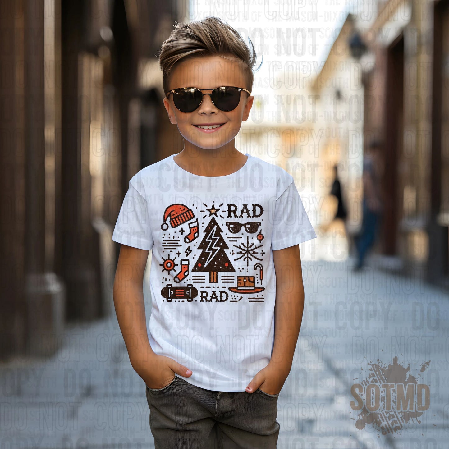 Black & Red Rad (Toddler)