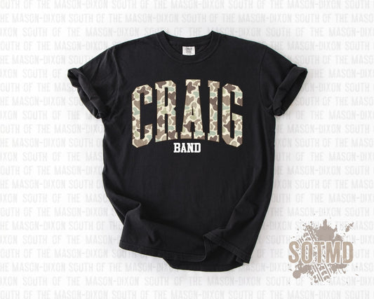 Camo Craig Band