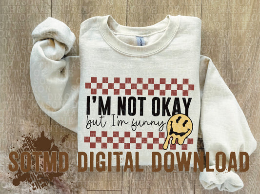 I’m Not Okay - Full Color (digital)