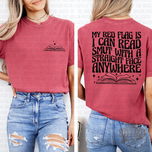 Read Smut With A Straight Face PNG