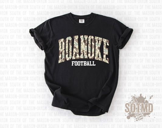 Camo Roanoke Football