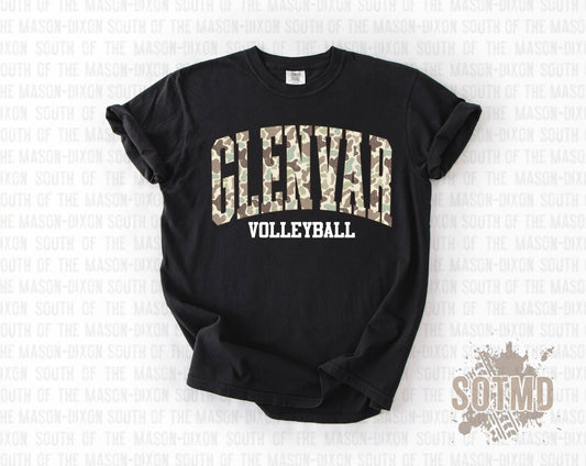 Camo Glenvar Volleyball