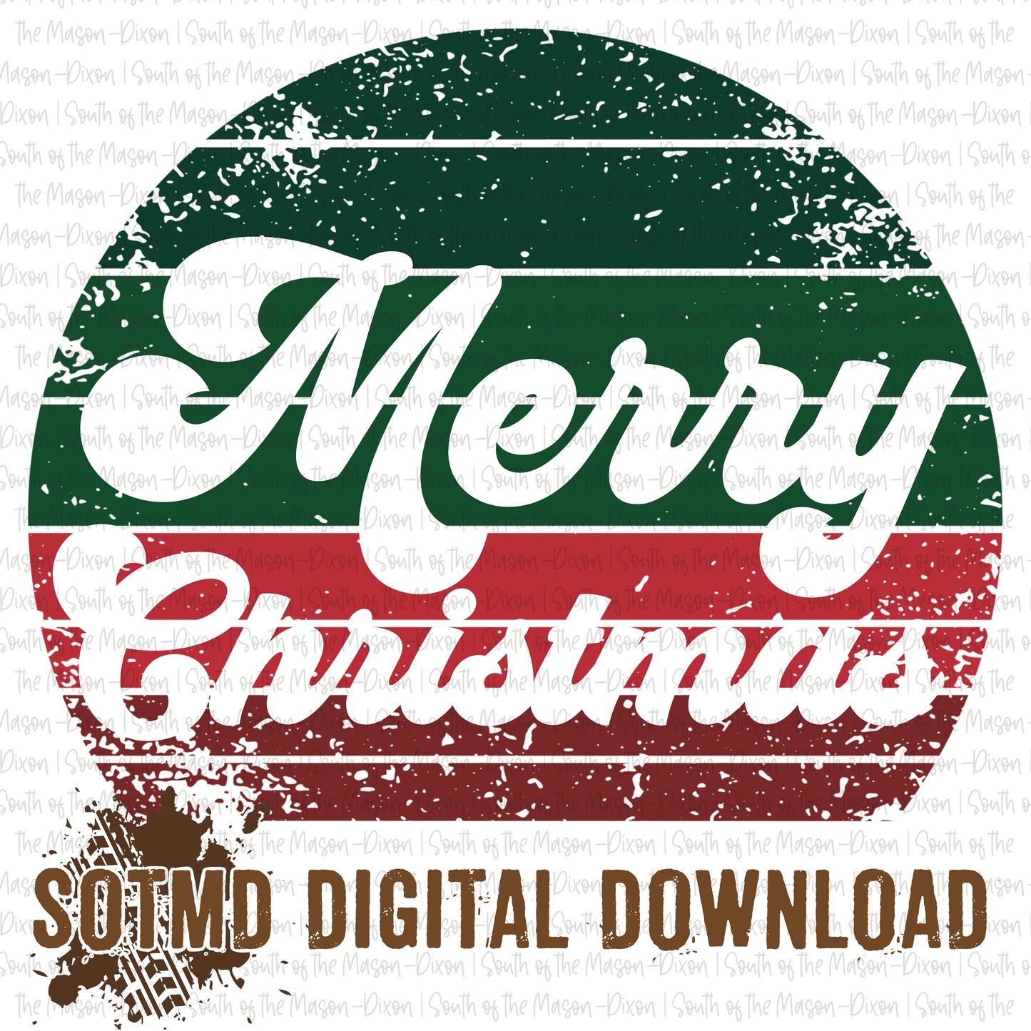 Merry Christmas Retro 2