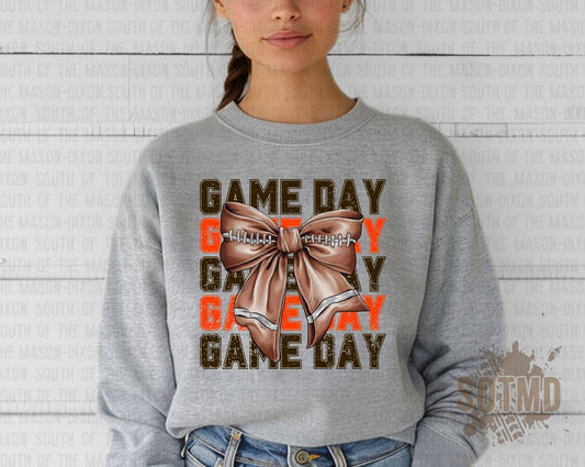 Game Day Brown & Orange