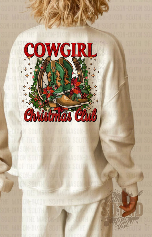 Cowgirl Christmas Club + Pocket