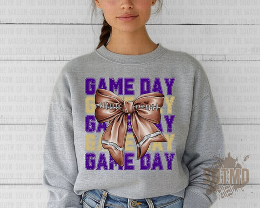 Game Day Purple & Gold