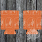 Orange Cactus Can Cooler