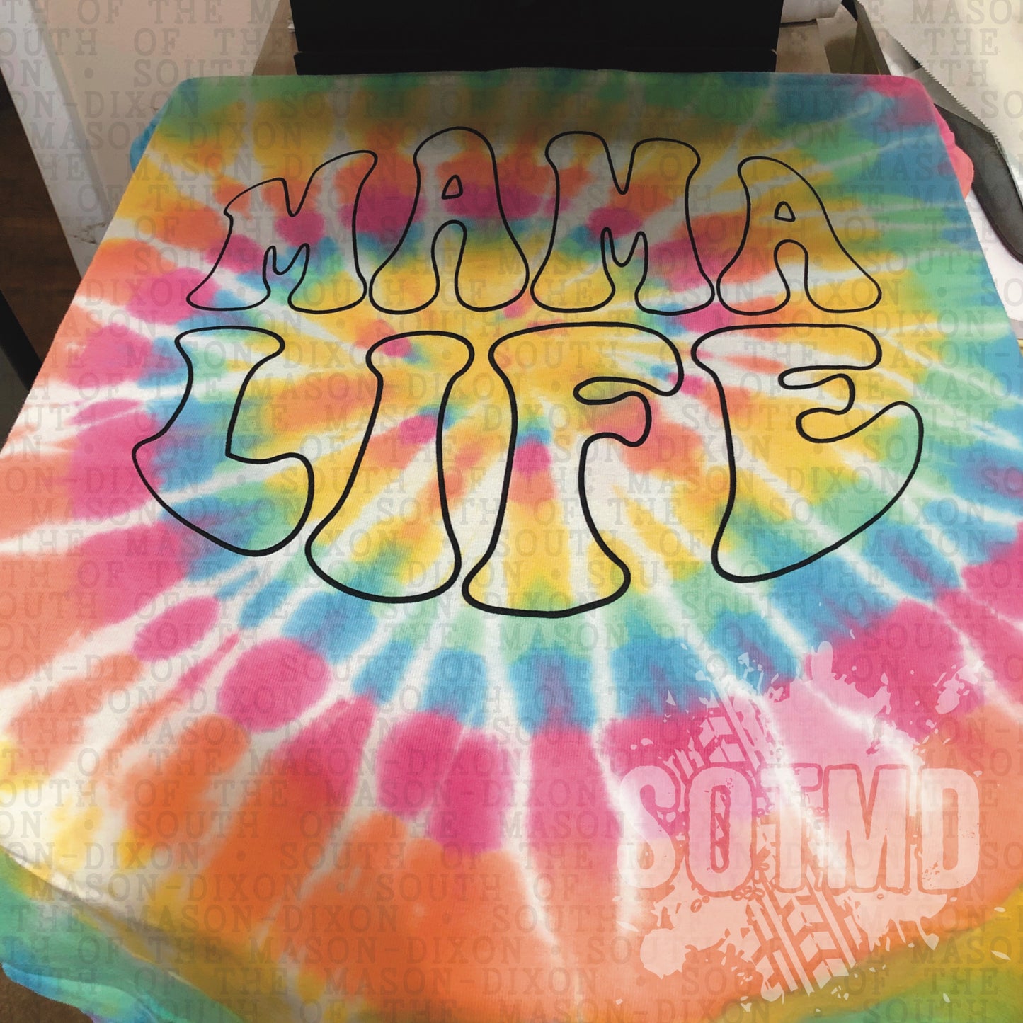 Mama Life Tie Dye