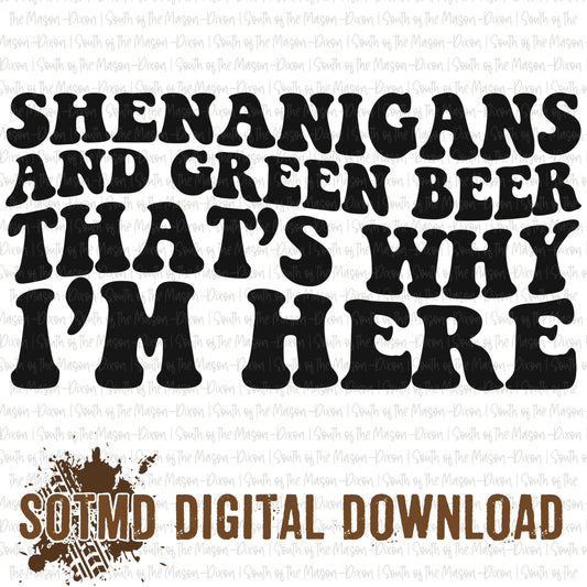 Shenanigans and Green Beer (digital)