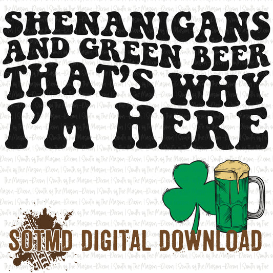 Shenanigans and Green Beer + Pocket (digital)